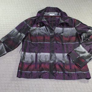 Vintage Cache Size: M Purple, Grey and Silver Jacket